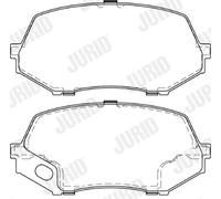 JURID 573662J Kit de plaquettes de frein, frein à disque pour MITSUBISHI