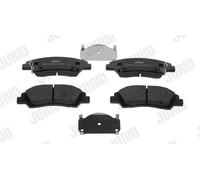 JURID 573691J Kit de plaquettes de frein, frein à disque pour HYUNDAI