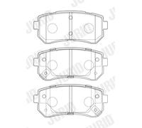 JURID 573757J Kit de plaquettes de frein, frein à disque pour KIA
