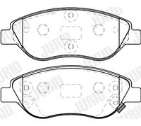 JURID 573867J Kit de plaquettes de frein, frein à disque pour FIAT