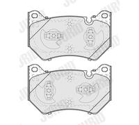 JURID 574041J Kit de plaquettes de frein, frein à disque pour AUDI