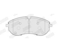 JURID 574110J Kit de plaquettes de frein, frein à disque pour MAN,VW