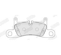 JURID 574189J Kit de plaquettes de frein, frein à disque pour PORSCHE