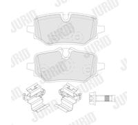 JURID 574287J Kit de plaquettes de frein, frein à disque pour BMW,MINI
