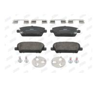 JURID Jeu De Plaquettes De Frein Avant Pour Honda Civic VIII Hatchback