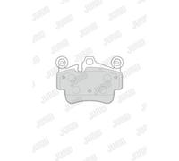 JURID Jeu De Plaquettes De Frein Pour Porsche 911 Cabriolet 997