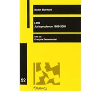 Jurisprudence 1989-2001. Loi Sur La Concurrence Deloyale