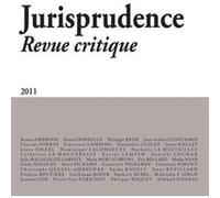 Jurisprudence - revue critique 2011