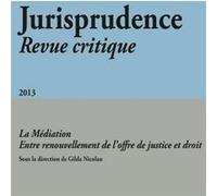 Jurisprudence - revue critique 2013