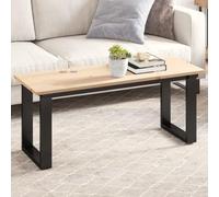 Juroupi Dessus de Table 110x40x1,7 cm rectangulaire Bois de pin Massif,Table Basse Salon,Petite Table Basse,Table Basse Rétro