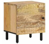 Juroupi Table de Chevet 40x33x46 cm Bois de manguier Solide Table De Chevet,Table De Nuit,Chevet De Lit