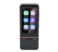 Juroupi Traducteur de langue compatible avec 139 langues bidirectionnelles en temps réel - Enregistrement précis hors ligne - Appareil de traduction vocale avec écran tactile HD pour les voyages