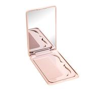 Jurrissa Peigne à cheveux portable avec miroir pour femme et fille - Miroir compact avec peigne à cheveux pour sac à main, peigne de poche de voyage avec miroir - Petit miroir de poche et mini peigne,