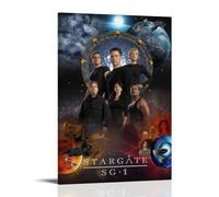 JURRYTHHTR Stargate SG-1 Poster mural esthétique sur toile avec cadre pour salon 20 x 30 cm