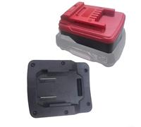 Jurtmy Adaptateur de batterie Convertisseur pour Parkside X20V à pour Einhell Power X-Change 18V Lithium-Ion Outil Batterie Adaptateur Noir Plastique 90x60mm