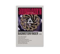 JURYEYRBGT Badmotorfinger by Soundgarden - Impression sur toile moderne pour salon, chambre à coucher - 60 x 90 cm - Style moderne - Sans cadre