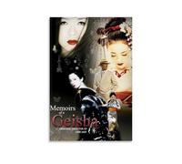 JURYEYRBGT Poster Mémoires d'une Geisha5 - Impression sur toile - Impression moderne pour salon, chambre à coucher - 30 x 45 cm - Sans cadre