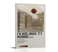 JURYEYRBGT Poster sur toile « I'm Wide Awake, It's Morning » - Impression moderne sur toile pour salon, chambre à coucher - 40 x 60 cm - Style cadre