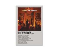 JURYEYRBGT Poster The Visitors By ABBA - Impression moderne sur toile pour salon, chambre à coucher - 60 x 90 cm - Style sans cadre