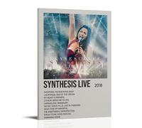 JURYEYRBGT Synthesis Live by Evanescence Poster mural sur toile - Impression moderne pour salon, chambre à coucher - 60 x 90 cm - Style cadre