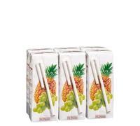 Jus d’ananas et raisin Hacendado 6 mini briques x 200 ml - Packs de 6