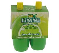 Jus de citron vert pressé - Limmi - 2 flacons 125ml