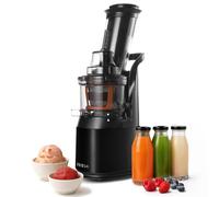 Extracteur de Jus Fridja F1900 1L 240W 60dB Acier Inoxydable Noir
