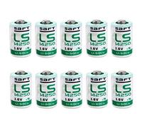 Jus thionylchlorid Batterie au Lithium LS14250 1/2 AA 3,6 V, Lot de 10