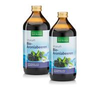Jus vital de baies bios d'aronia 2 x 500 ml