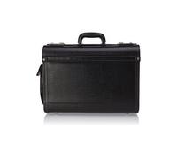 Alassio Valise pilote Juscha Classique 323036 - cuir synthétique noir