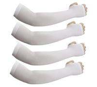 JUSDIQIR SORTION DE PROTECTION DES MANDES AUX ARMES AVEC LES CHOSES POUR HOMMES FEMMES COMPRISE COMPRESSION COUR LE ARME UV