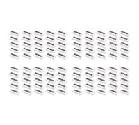 Jushenpoer 100 PièCes BoîTes à Macarons avec FenêTre D'Affichage Transparente Contenant des Macarons ou Kit de BoîTe d'emballage pour Desserts au Chocolat Gâteau A