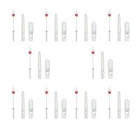 Jushenpoer 10X Ensemble D'Aiguilles SBDX001/SBDC001/SKX007/SRP777 Convient pour Mouvement de Montre NH35 NH36 3 Pointeurs Aiguilles Lumineuses