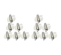 Jushenpoer 12Pcs Couture Ourlet Roulé Pied, 3mm-8mm 6 Tailles Large Roulé Pression Pied Machine à Coudre Pied Presseur Ourlet Pied