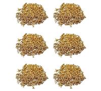 Jushenpoer 180Pcs Nouvelles Vis Pickguard en Or pour/Guitare électrique Basse