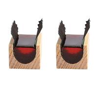 Jushenpoer 2 Pièce Résine de Haute Pureté pour Colophane Une Faible Teneur En Poussière pour Violon, Alto, Violoncelle, Orchestre Une Cordes, Instruments de Musique, Accessoires