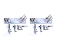 Jushenpoer 2 Set Machine à Coudre Fixation Aiguille Vis à Plaque Fixation Complète Fixation Pièces pour 335 BG335 Outils de Couture Accessoire