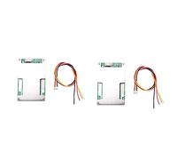 Jushenpoer 2X Carte de Protection de Batterie AU Lithium 3S 12V 120A avec équilibre de Batterie de Puissance/Améliorer La Carte de Protection PCB