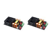 Jushenpoer 2X HiFi IRS2092 1000 W Mono Canal NuméRique ScèNe Caisson de Basses Carte Amplificateur de Puissance avec Haut-Parleur Protection Relais-A