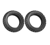 Jushenpoer 2X Pneu Solide de Scooter électrique de 10 Pouces, Pneus 10X2.70-6.5 70/65-6.5, Pneu sans Chambre de Scooter Anti-Dérapant et Résistant à l'usure, 1
