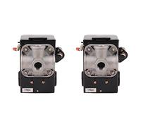 Jushenpoer 2X Pressure Compresseur D'Air de Contrôle de Commutateur 140-175 Psi 4 Ports Heavy Duty 26 Amp Noir