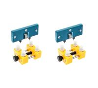 Jushenpoer 2X Regarder Reglable Opener Retour Case Appuyez Plus Closer Remover Reparation Outil D'Horloger et Montre Case Retour Opener Reparation Remover Holder Outil