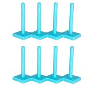 Jushenpoer 2X Support de Canette Magnétique, Organisateur de et de Canette pour Machine à Coudre, Organisateur de Canette à Adsorption Magnétique, Rangement B