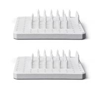 Jushenpoer 2X Support de Tampon Réfractaire en Céramique Outil de Four à Ongles Matériau Résistant Aux Hautes Températures Outils de Poterie Outil de Cuisson D'Objets en Argile