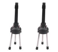 Jushenpoer 2X TréPied D'Instrument à Vent Support de Clarinette DéTachable Support de FlûTe Supports D'Instrument à Vent LéGers Portables