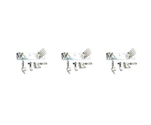 Jushenpoer 3 Set Machine à Coudre Fixation Aiguille Vis à Plaque Fixation Complète Fixation Pièces pour 335 BG335 Outils de Couture Accessoire