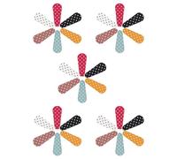 Jushenpoer 30 Pièces Séries Les Ciseaux de Broderie Gaine Ciseaux à Pois Housse de Protection Ciseaux Gaine en Cuir pour la Protection des Ciseaux