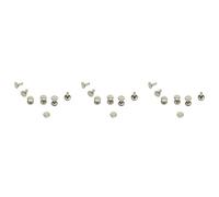 Jushenpoer 300 Pcs DIY Rivet Rivet Rivet Metal Conseil - Argent