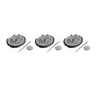 Jushenpoer 3X Mouvement à Quartz VR32 à Calendrier Mouvement de Haute PréCision RemplaçAble VR32A VR32B PièCes de RéParation de Poignet de Montre ÉLectronique