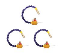 Jushenpoer 3X SystèMe PulvéRisation Lubrification de Liquide Refroidissement Brouillard de PulvéRisateur Refroidissement pour Tuyau D'Air 8 mm Tour CNC Fraisage Perceuse B